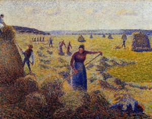 the-harvest-of-hay-in-eragny-1887