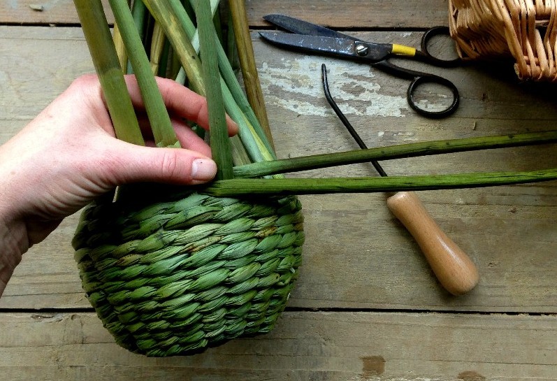 Archaeologists Making Baskets