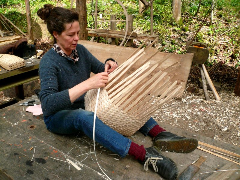 Making an Ash Pack Basket Native Hands