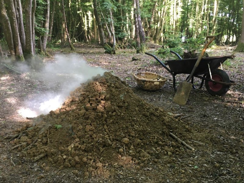 clamp kiln firing sussex